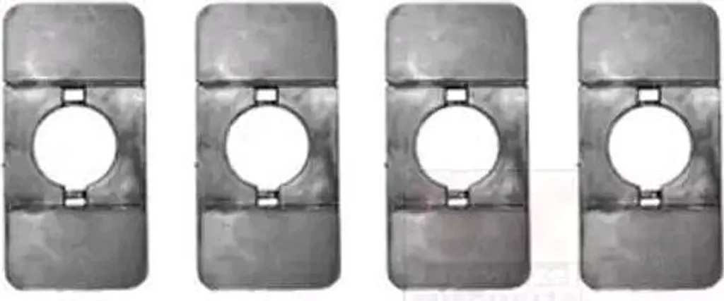 Réparer Pare-chocs Arrière Desserré Fiat 500 Support VAN WEZEL 1604469