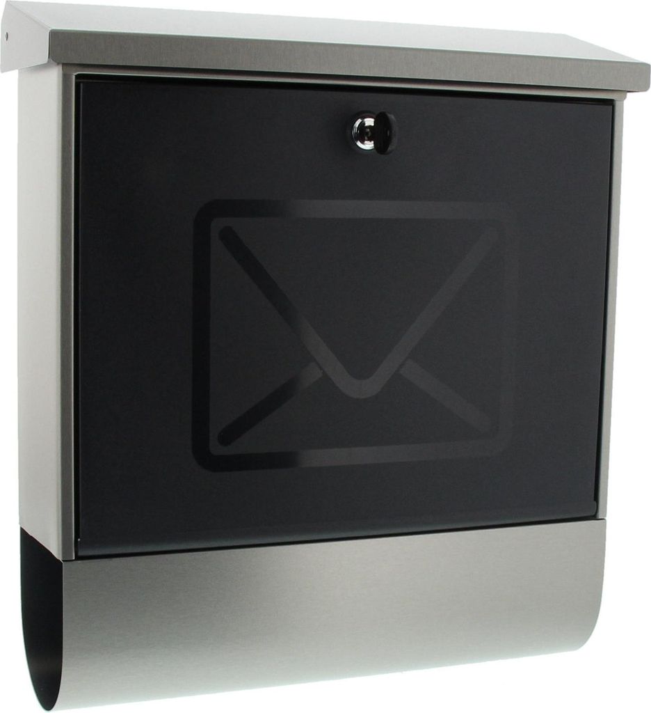 Burg-Wächter 65305 LUCENTA 2700 Ni EC Briefkasten Edelstahl