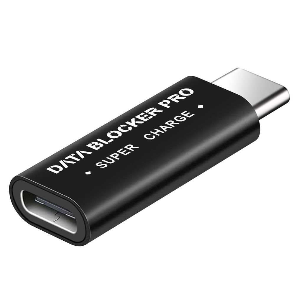 USB-C Datenblocker, Data Blocker Super Charge Schwarz