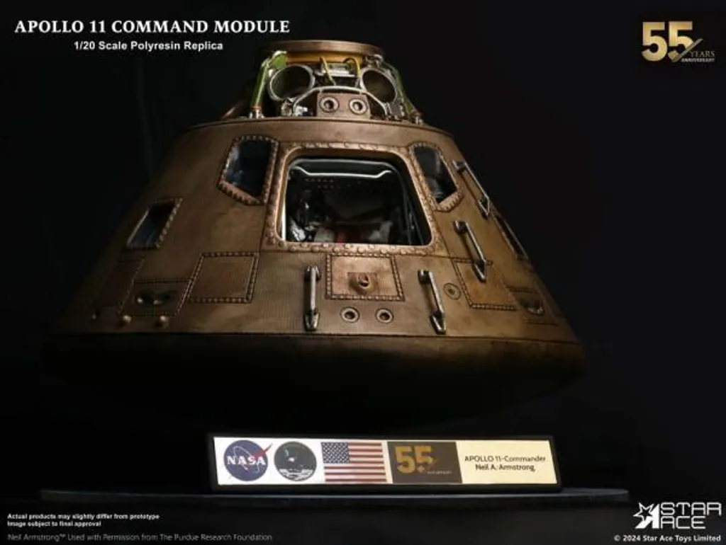 Star Ace Toys Apollo 11 Module de Commande 1/20 Réplique 20 cm - 8