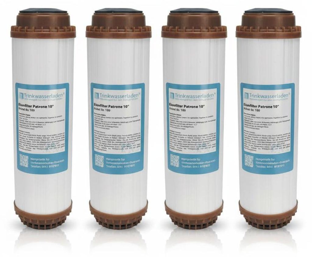 4x Eisenfilter 10' Wasserfilter für Garten,Brunnen,Pool, Produktbild 