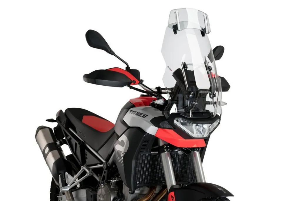 Bulle Moto Voyage PUIG pour Aprilia Tuareg 660 : Confort et Clarté