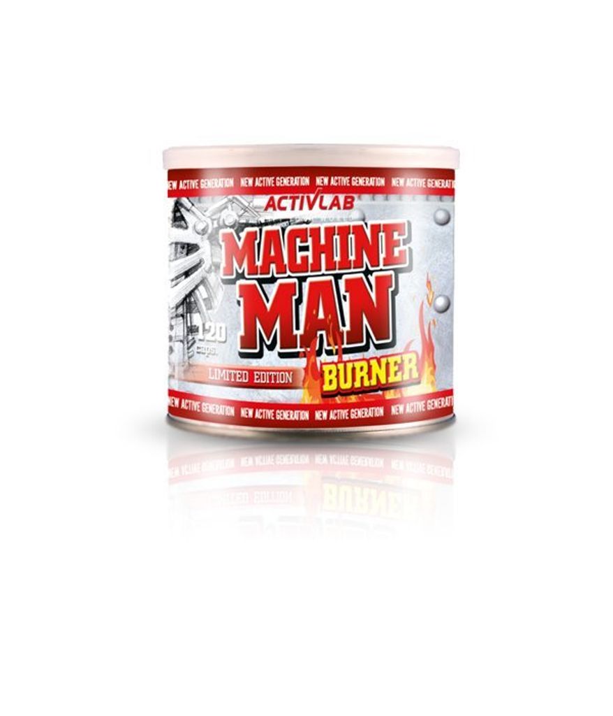 Machine Man Burner 120 capsule - A lungo termine! Immagine del prodotto 