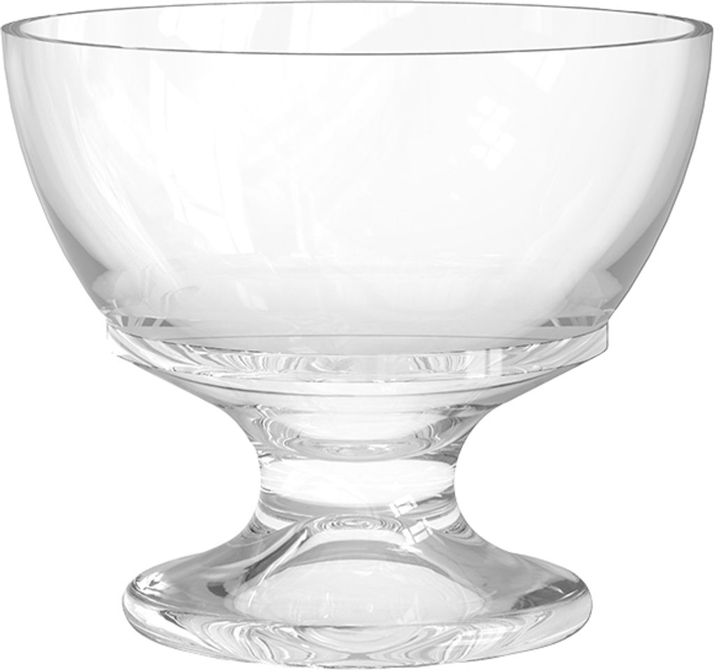 KLARA 280 ml Glasbecher / Glas Pucharek für Eis und Desserts