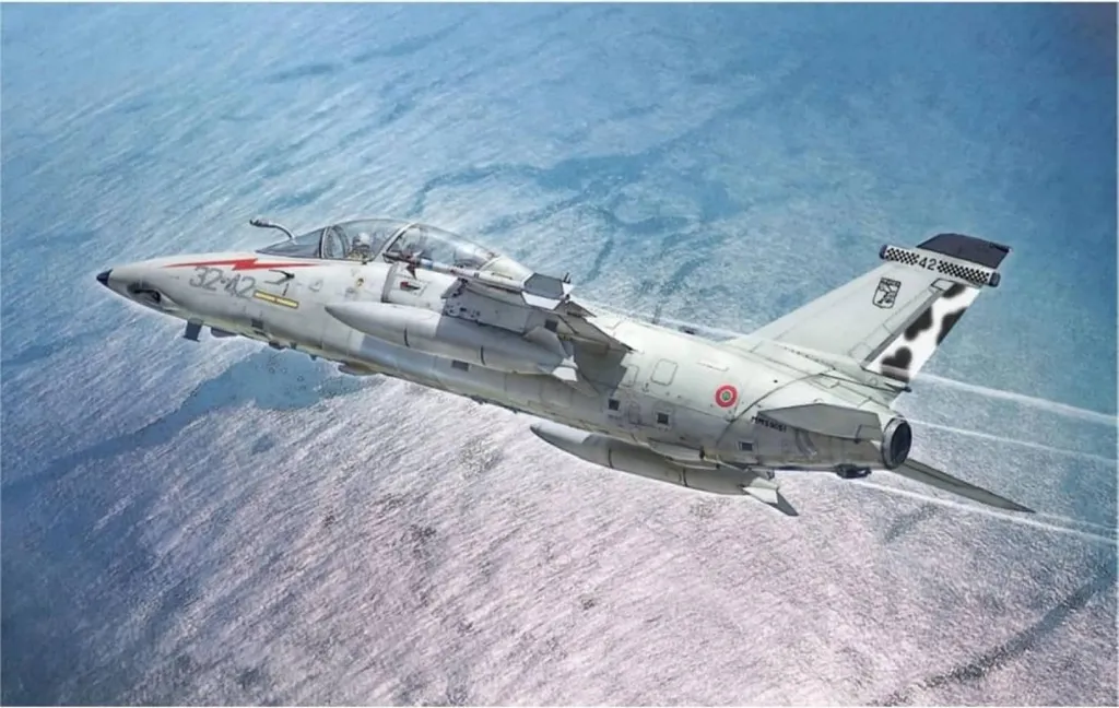 Maquette avion AMX-T Twin Seater 1/72 kit de modélisme militaire pro