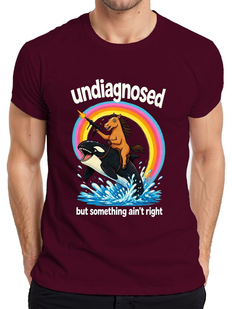 Undiagnosed But Something Ain't Right Pferd Statement Produktbild 