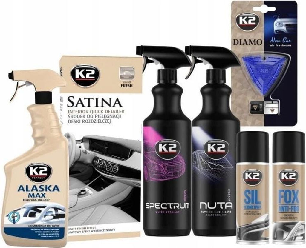 K2 Autopflege Kosmetik Geschenkset