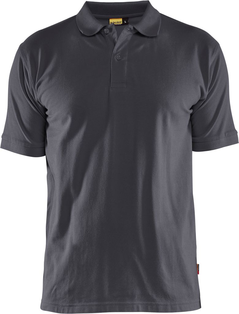 Blakläder Poloshirt 3435, Farbe:Mittelgrau, Größe:S