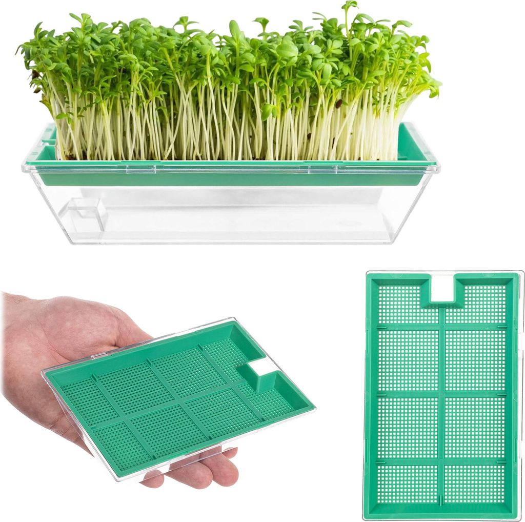 KADAX Sprossenbox klein 16x10cm grün