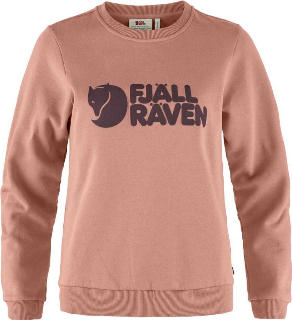 Fjällräven Logo Pullover Rosa S Damen Rosa S