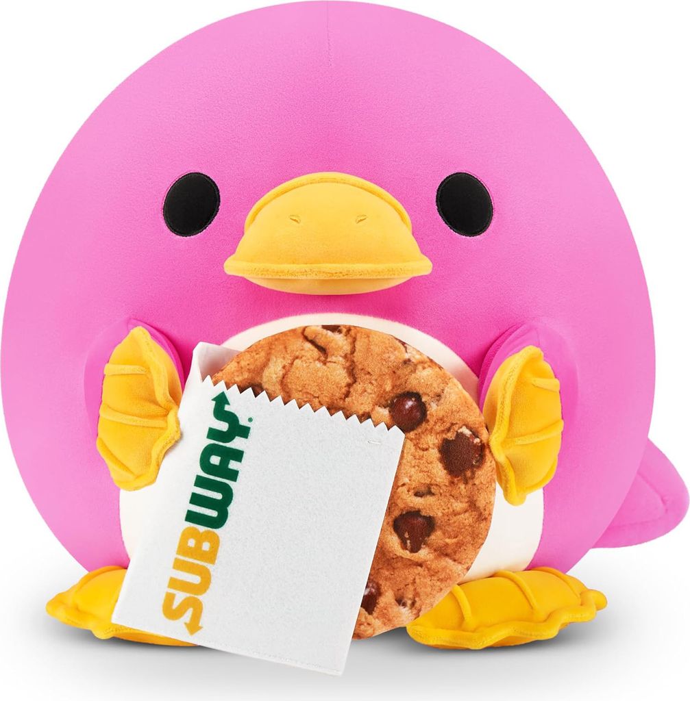 ZURU 77573N - Snackles Schnabeltier (Subway Cookie) 35 cm - Produktbild 