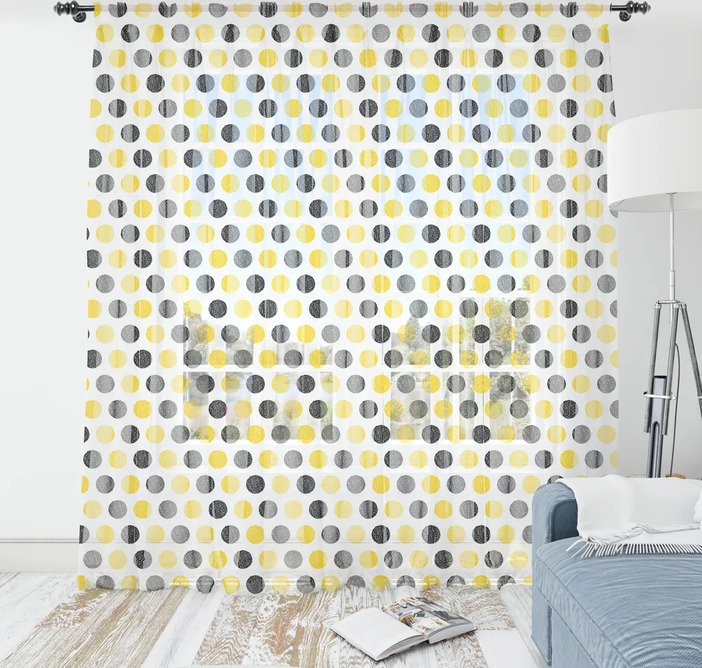 Tapisserie en Satin Jaune pour Couvrir un Grand Mur Salon et Chambre