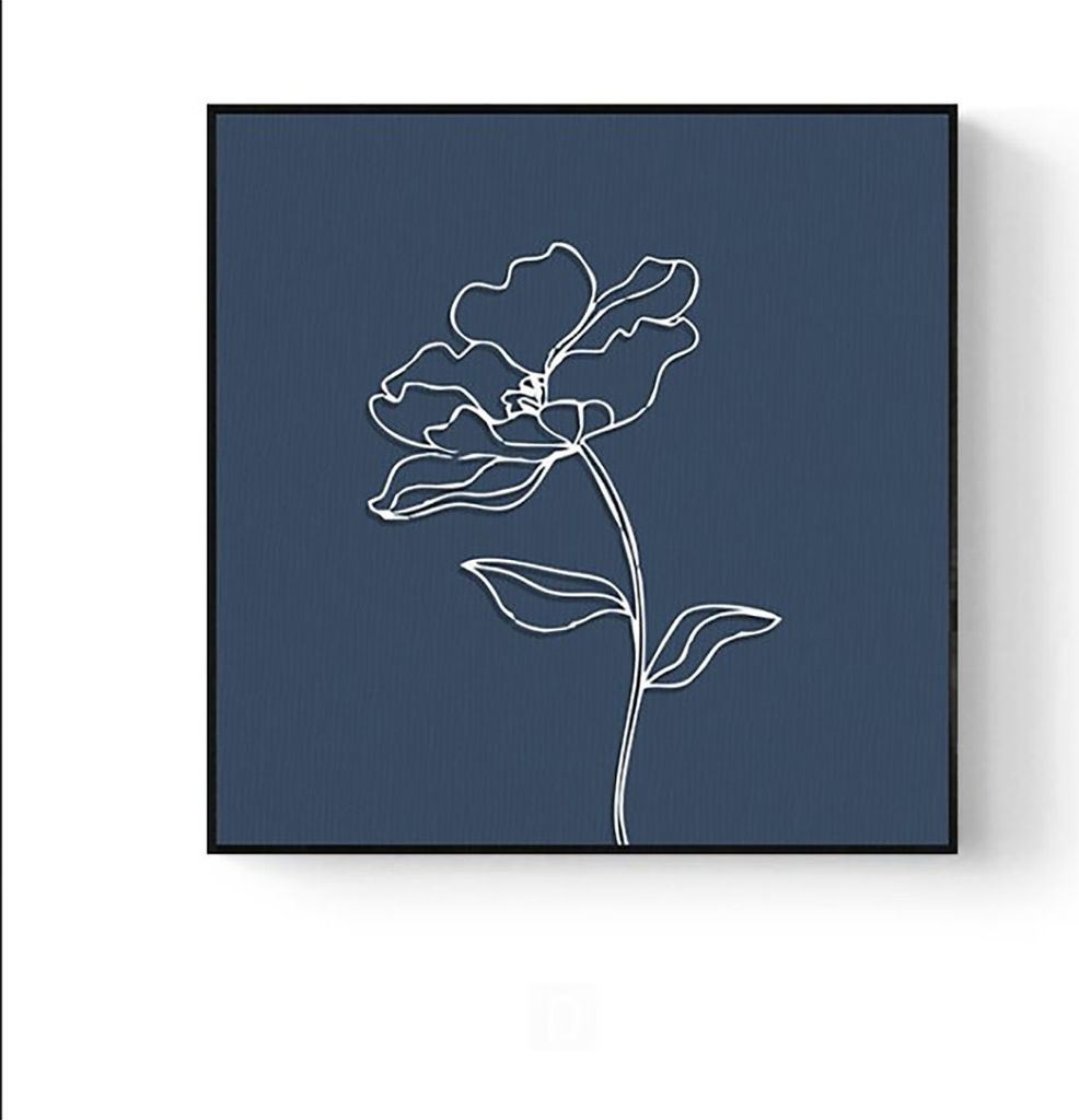 TPFLiving Kunstdruck LW-1500 (OHNE RAHMEN) Poster - Leinwand - Wandbild - Hochauflösender Giclée-Druck, langlebig und hochwertig - Minimalistisch...