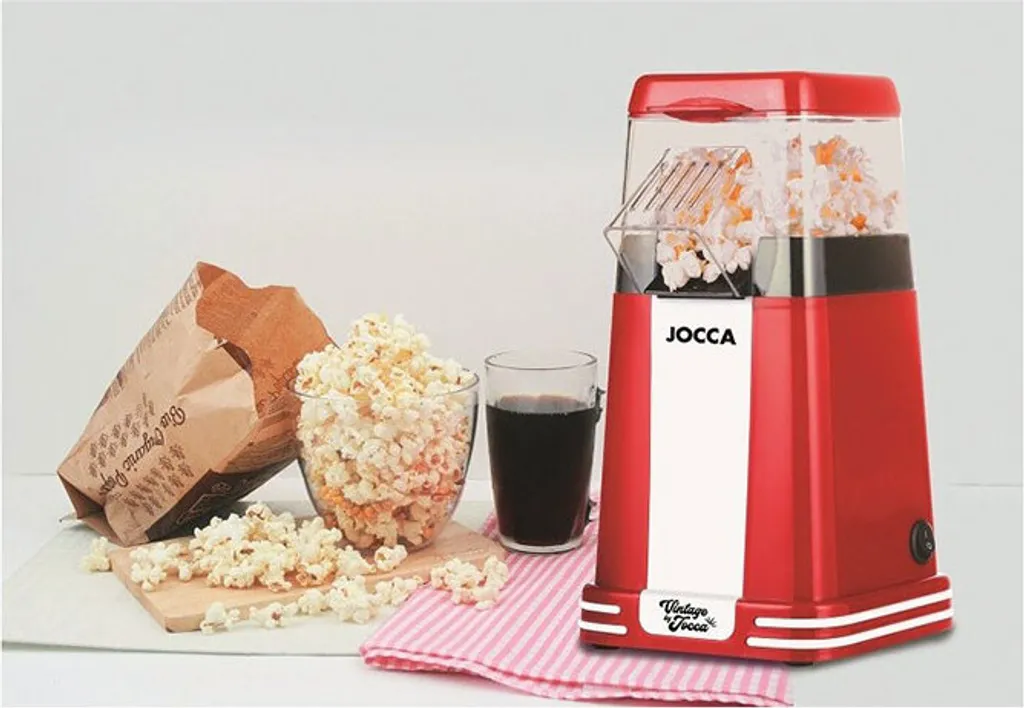 Machine pop-corn transparente Jocca 5617 cuisson rapide air chaud 220V - 9