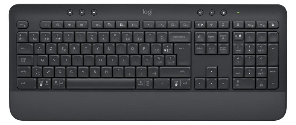Logitech Tastatur Signature K650 Wireless Bluetooth Belgisches-Layout AZERTY