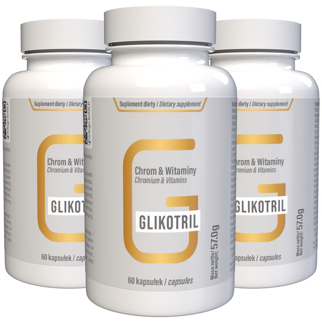 Glikotril - 180 Kapseln, 3er Pack Produktbild 