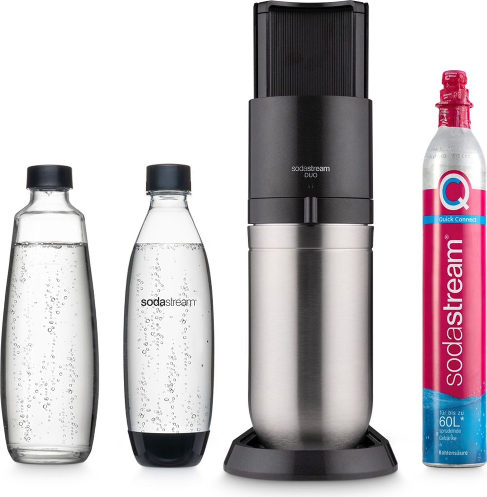 SODASTREAM Duo Black Saturator + 2 lahvičky s náplní Obrázek produktu 
