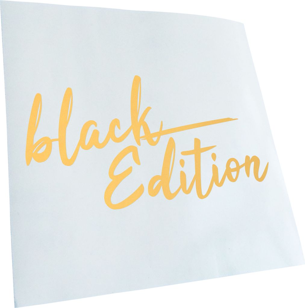 Kiwistar - Autoaufkleber - Black Edition schwarz - Creme - 30x16cm - Aufkleber für Auto, Laptop, Fahrrad, LKW, Motorrad mehrfarbig JDM Decal Racing