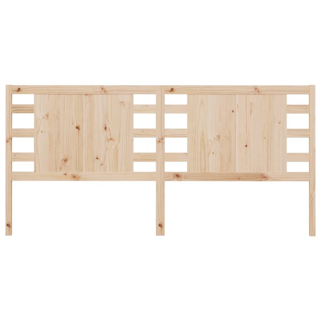 "Winterschlussverkauf "Bettkopfteil Moderner design - legantes Kopfteil fürs Bett - 141x4x100 cm Massivholz Kiefer NeuMöbel 2766334