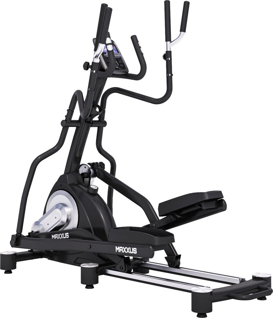 MAXXUS Crosstrainer CX 7.5 - 25 kg Schwungmasse, Magnetbremssystem, 16 Widerstandsstufen, 12 Programme, App-Steuerung, Bluetooth, bis 160 kg - Elli...