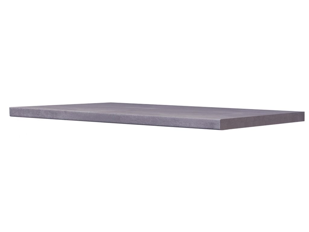 Arbeitsplatte - 150 x 60 x 3,8 cm - Beton Optik – Nawa
