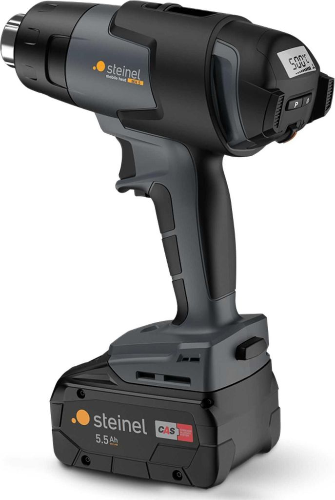 Steinel Mobile Heat MH5 Set Akku-Heißluftgebläse + 18V 5,5Ah