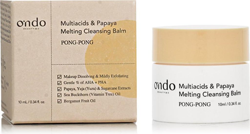 Ondo Beauty 36.5 PONG-PONG Balsamo detergente multiacidi e Immagine del prodotto 