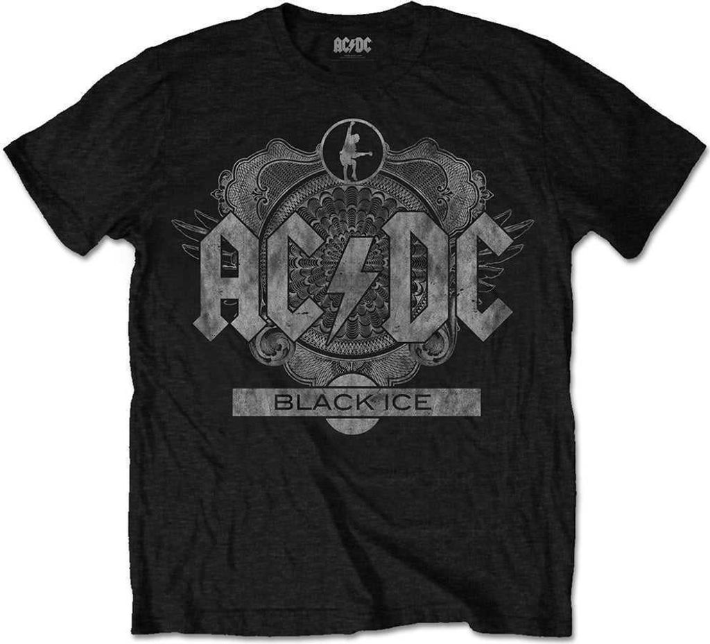 AC/DC Black Ice Black XL T-Shirt Produktbild 