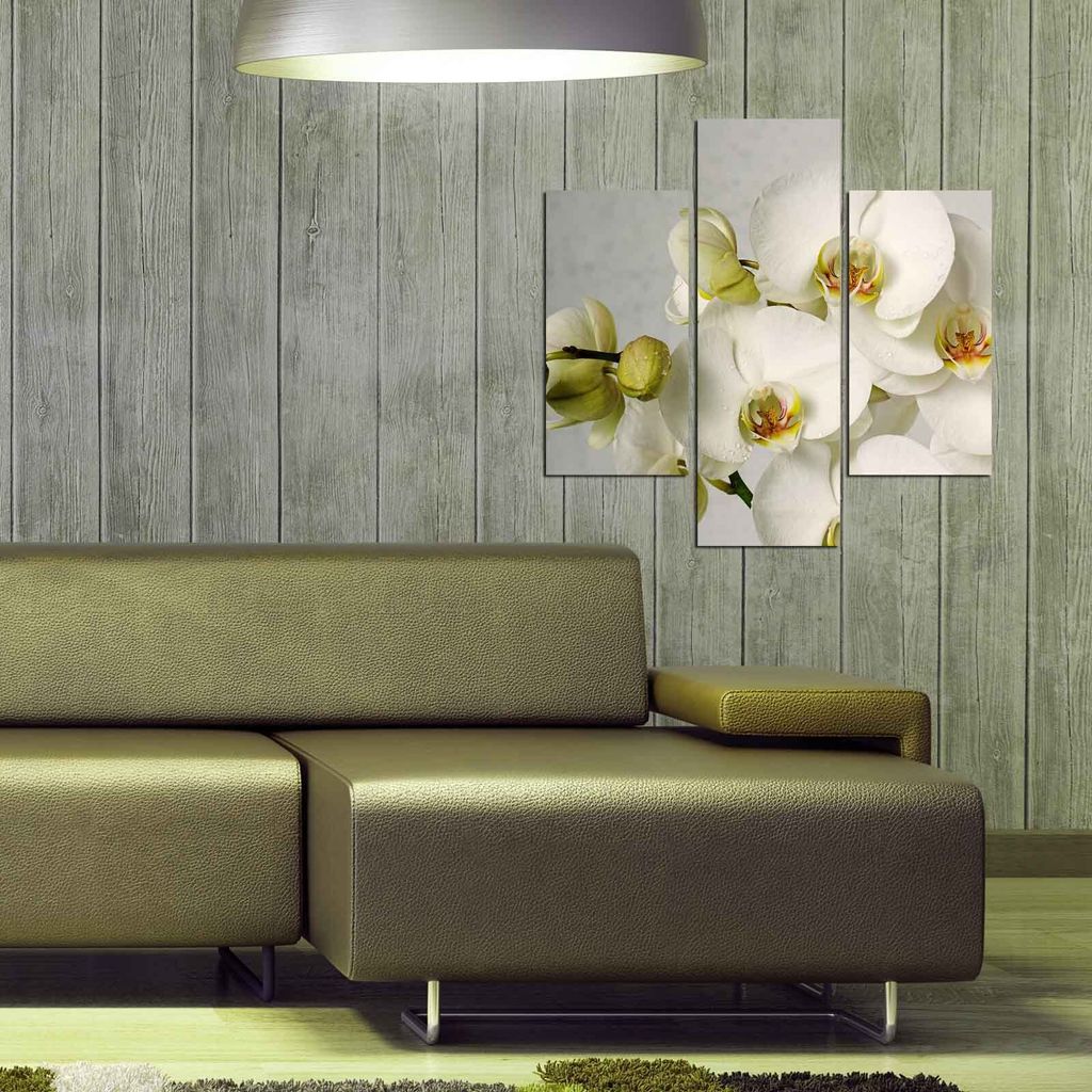 Wallity, 3MDF- TRE1962, Bunt, Leinwandbilder, 64 x 60 cm, 100% MDF (Dicke: 3 mm)