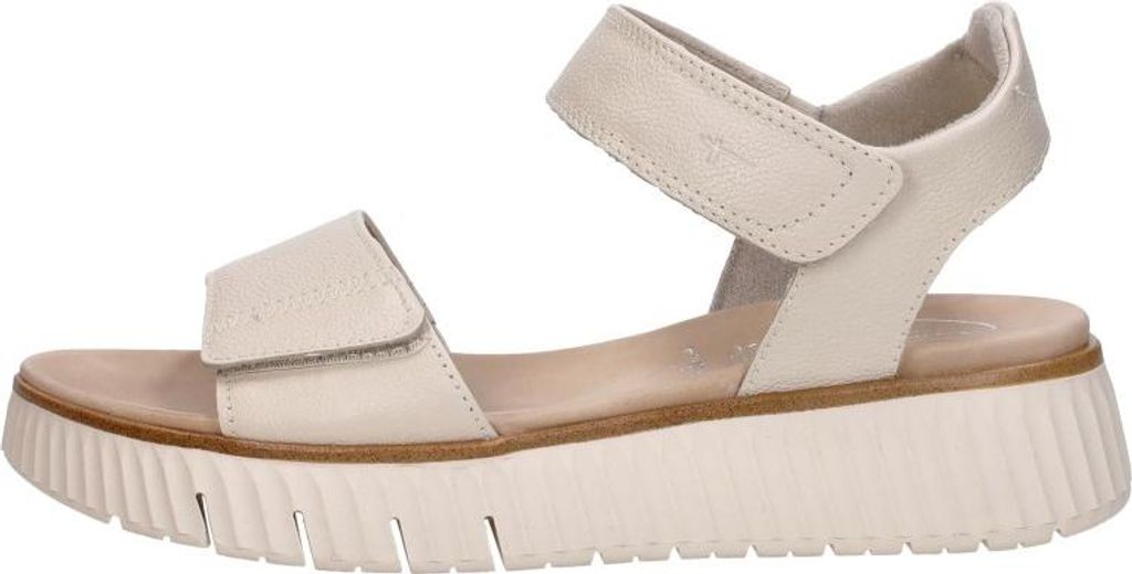 Tamaris Comfort Sandalen Plat  Sandalen Plat - Gebroken wit Produktbild 