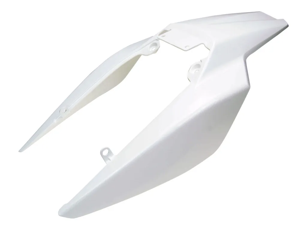Réparer Carénage Arrière Derbi Senda 2011- - Pièce Blanche Gilera SMT RCR