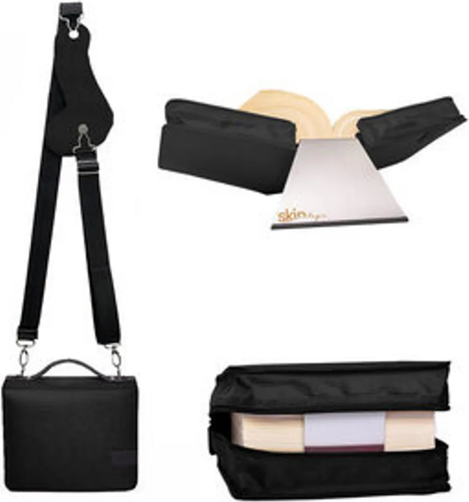 Sac de Transport L BASIC 2.0 Onyx-Noir avec Support de Lecture Intégré - 2