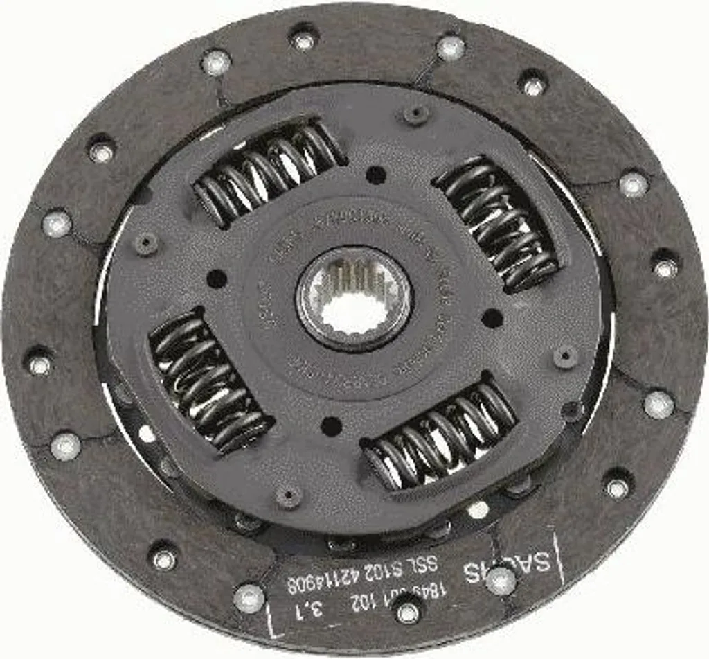 Pièce d'embrayage SACHS 1878 001 508 pour Xsara et Citroën Saxo AX