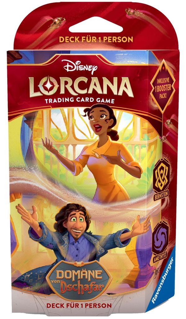 Disney Lorcana - Dominio di Jafar - Starter Ambra e Immagine del prodotto 