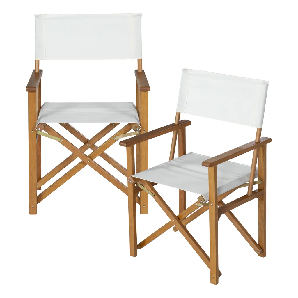Ensemble de bistrot Capistrello 3 pièces table et chaises bois blanc - 8