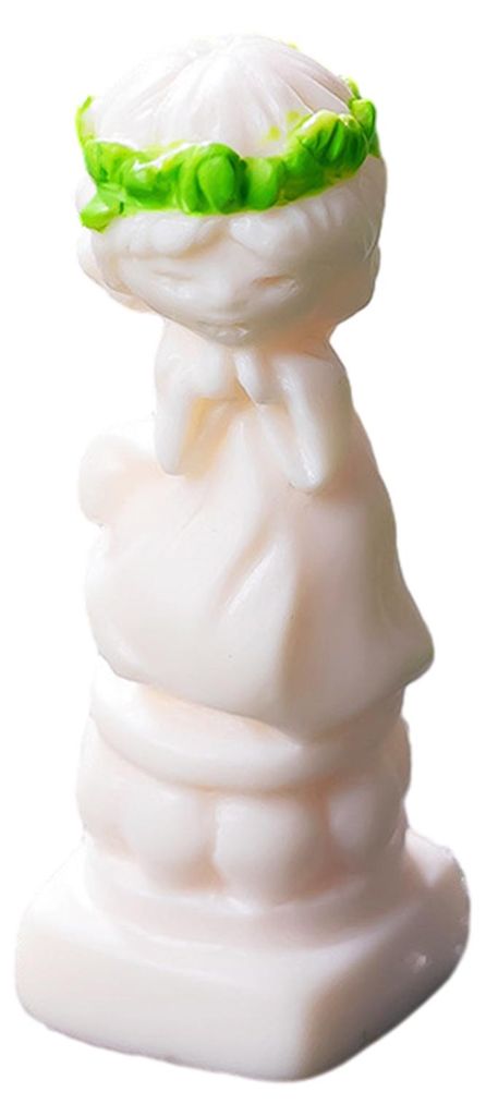 Mini-Feengarten-Accessoires, Miniatur-Wasserfall-Pavillon, römische Säulenfigur für DIY-Bastelarbeiten, Mikrolandschaft G