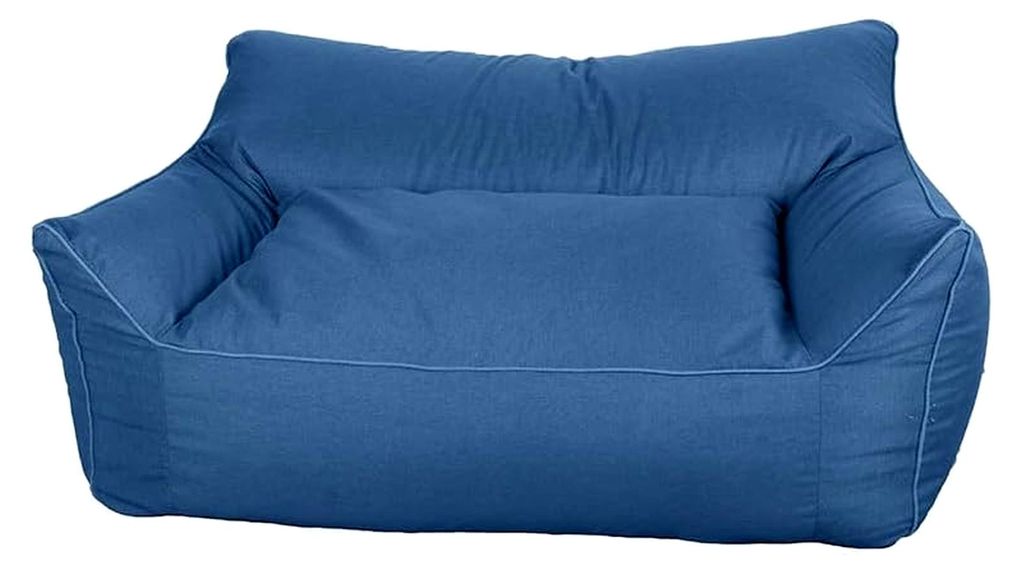 Sitzsackbezug – Waschbarer Lounge-Sessel Pouf für Erwachsene, Wohnzimmer & Schlafzimmer, 2-Sitzer Lazy Sofa