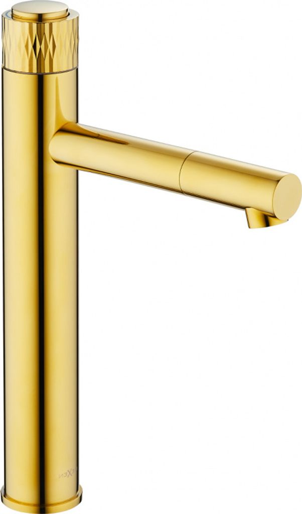 Mexen Diamond hohe Waschtischarmatur, Gold - 71510-50 Produktbild 