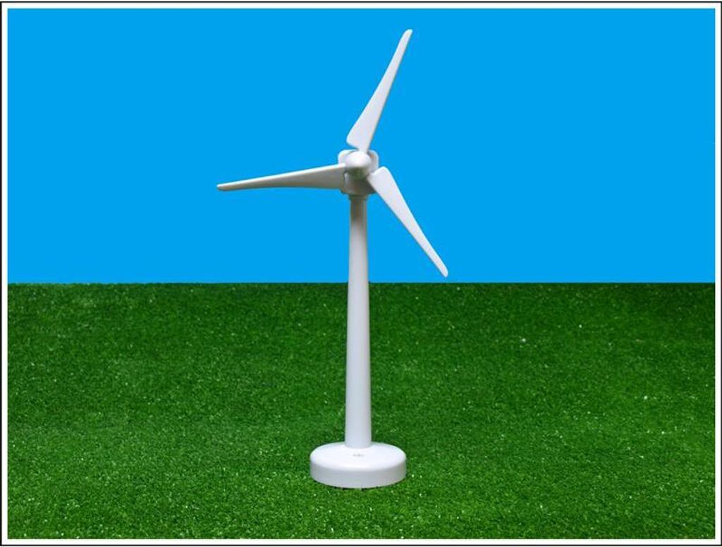 Veterná turbína, 29 cm, vrátane batérie Obrázok produktu 