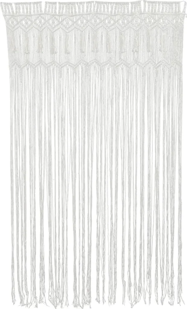 Tenda Fili Bianca Anti-Insetti e Decorativa - Lunghezza Tagliabile