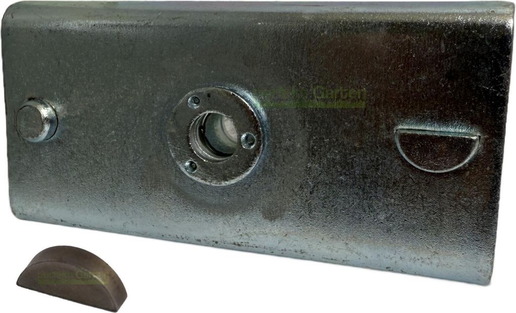 Messerhalter Ø22,2 mm + Keil für Greenworks Ryobi Sterwins Greencut Rasenmäher