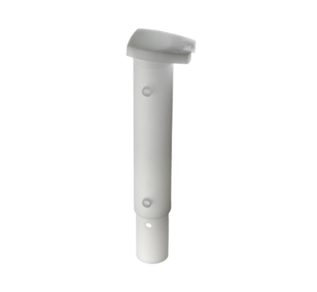 ALBERTS Bodenhülse f. WäschepfahlKunstst. weiß Rohr-D.42mm