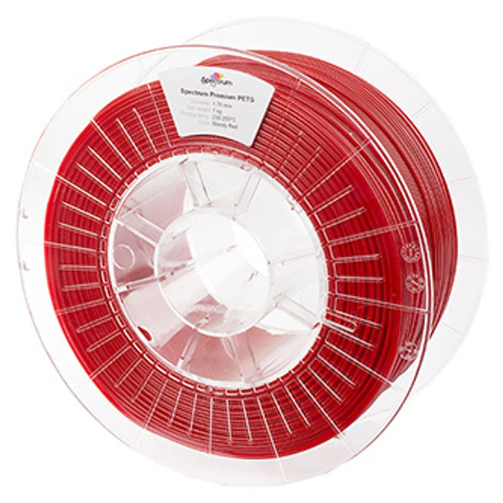 Filament PET-G 80059 Spectrum Premium : Résistant, Durable et Rouge Sang