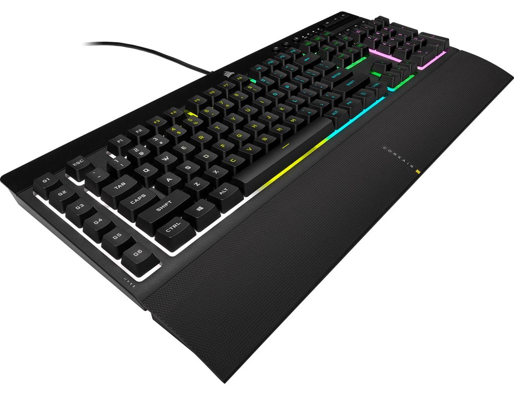 Corsair K55 RGB PRO, Volle Größe (100%), Kabelgebunden, Produktbild 