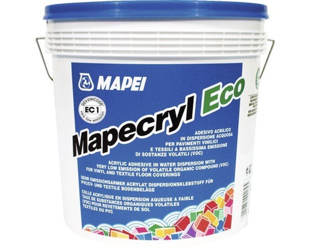 Akrylátové lepidlo na koberce Mapei Maperyl Eco 5 kg Obrázek produktu 