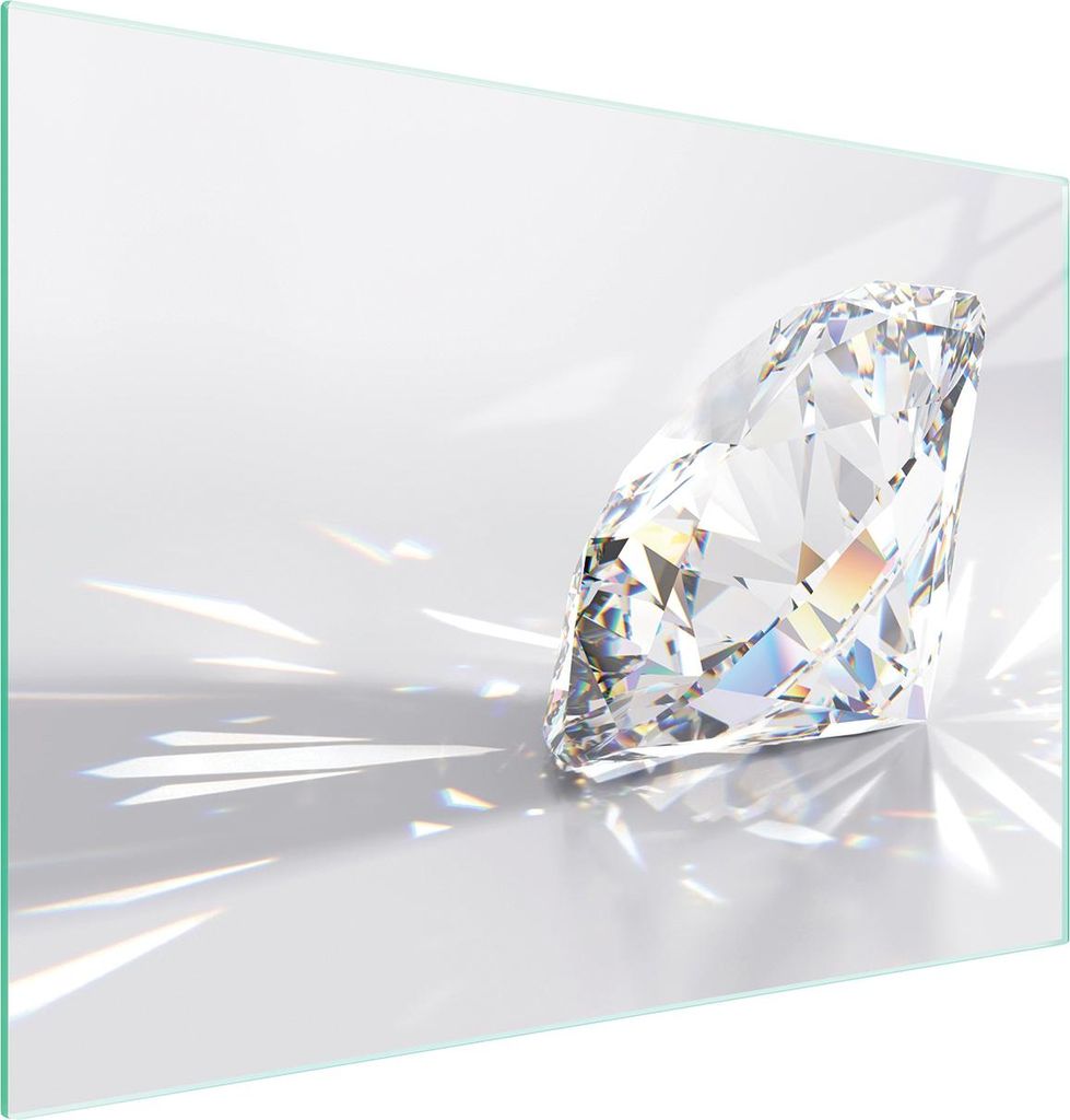Glasschneidebrett 40x30 Diamant