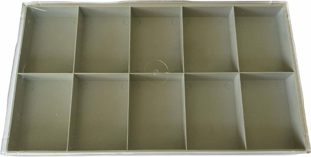 Watch Box für die Aufbewahrung von Teilen mit 10 Fächern