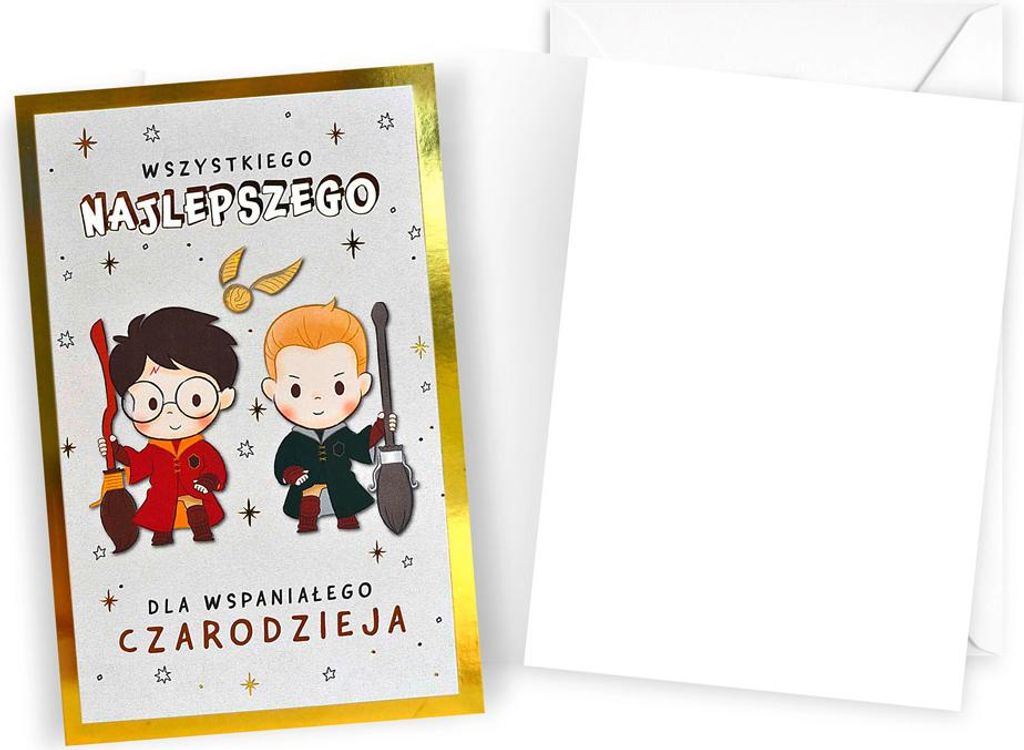 Harry-Potter-Geburtstagskarte – Kukartka