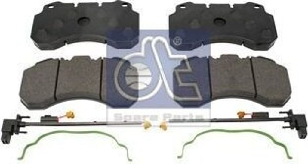 DT Spare Parts Bremsbeläge Satz Vorne Bremsklötze für NISSAN ATLEON 6.95109