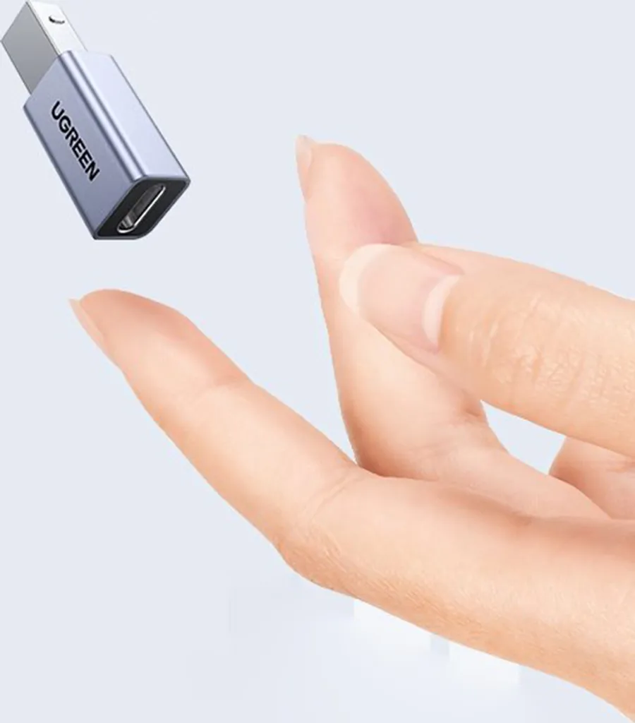 Adattatore Ugreen da USB-C a USB-B - Grigio - 11